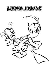 Alfred Jodocus Kwak gitarla