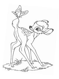 Bambi kelebek ile