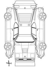 BMW M1 maket