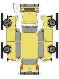 Trabant 601 maket