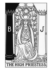 The High Priestess Tarot kartı