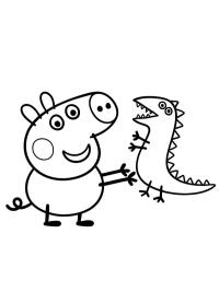 Bay Dinozor ve George Pig