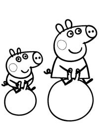 George Pig ve Peppa Pig