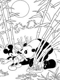 Mickey fare ve panda