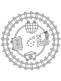 Tren mandalası