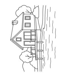 Su kenarında tatil evi