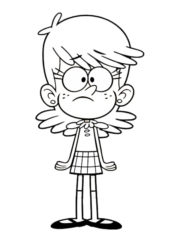 Luna Loud Boyama sayfası