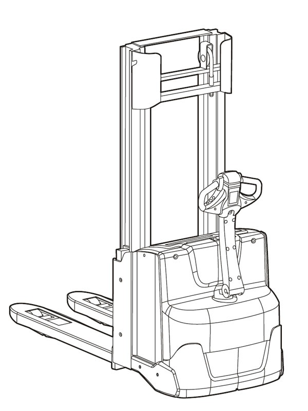 Forklift Boyama sayfası