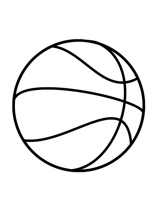 Basketbol Boyama sayfası