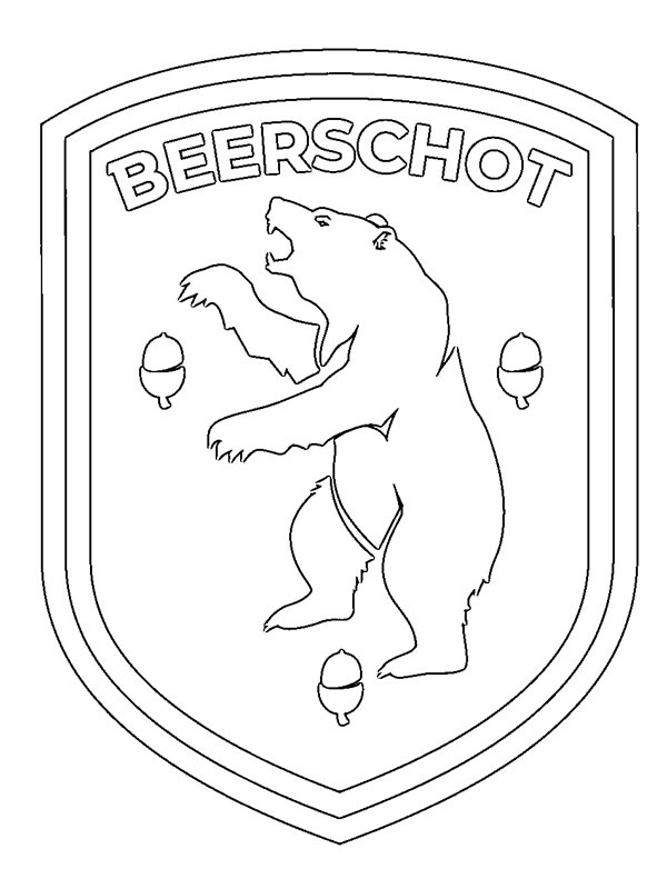 Beerschot Futbol Kulübü Antwerp Boyama sayfası