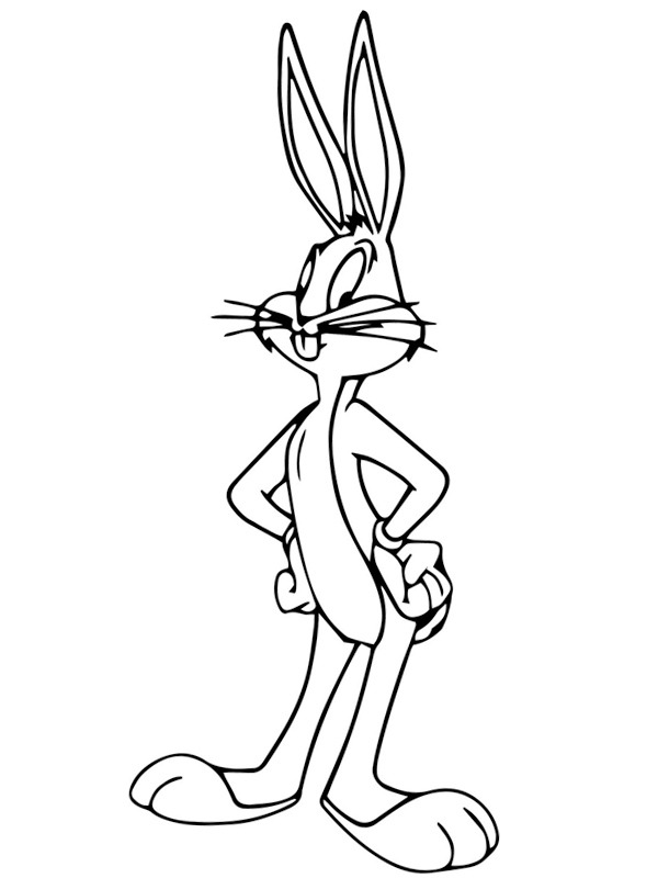 Bugs Bunny Boyama sayfası