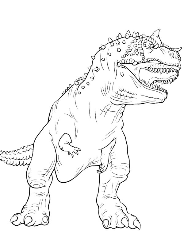 Carnotaurus Boyama sayfası