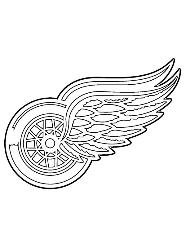 Detroit Red Wings Boyama sayfası