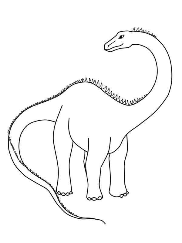 Diplodocus Boyama sayfası