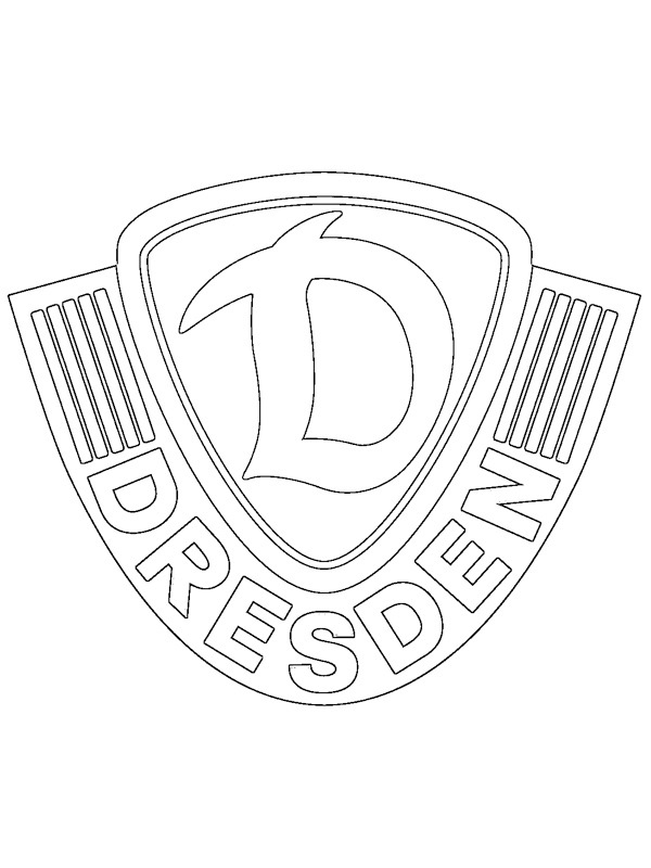 Dynamo Dresden Boyama sayfası