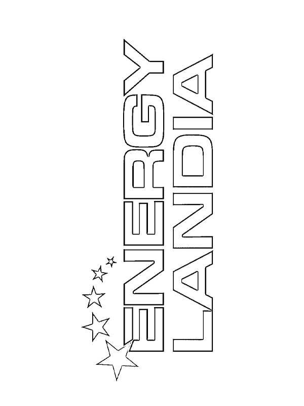 Energylandia logosu Boyama sayfası