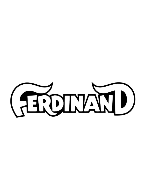 Ferdinand film logosu Boyama sayfası