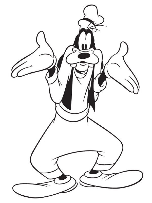 Goofy Boyama sayfası