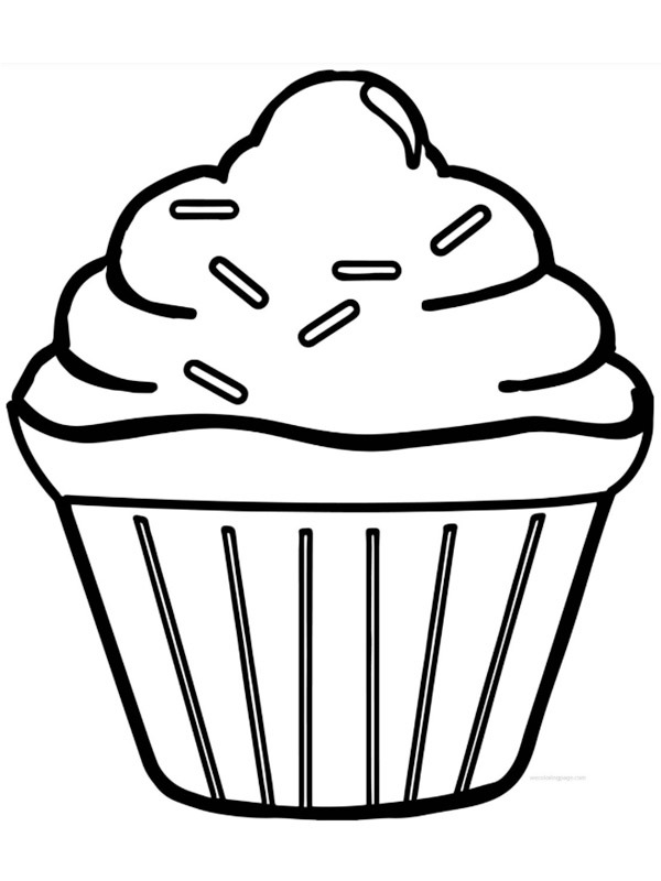 Cupcake Boyama sayfası