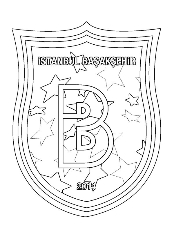 Istanbul Başakşehir Boyama sayfası