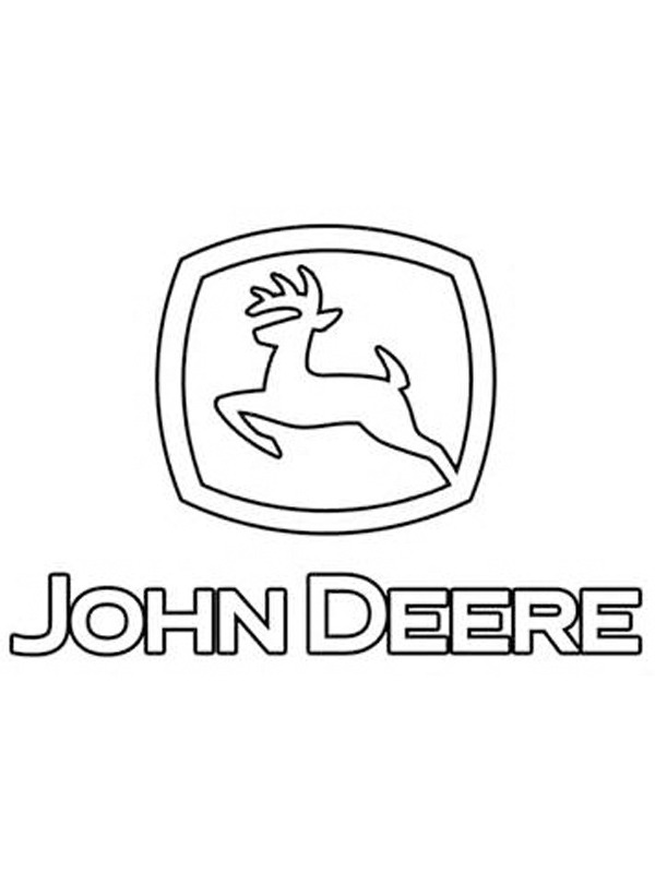 John Deere logosu Boyama sayfası