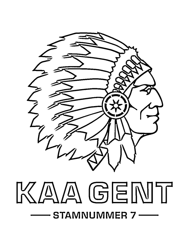 KAA Gent Boyama sayfası