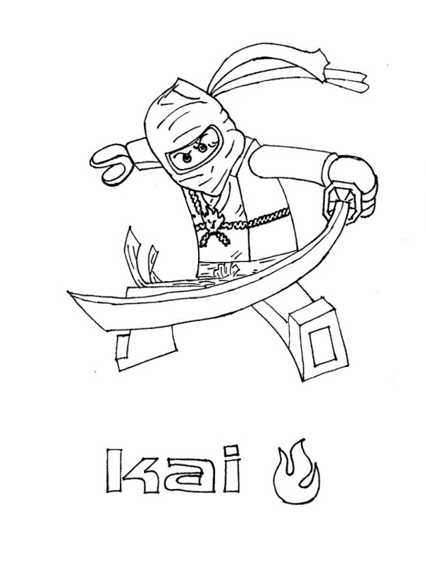 Lego ninjago kai Boyama sayfası