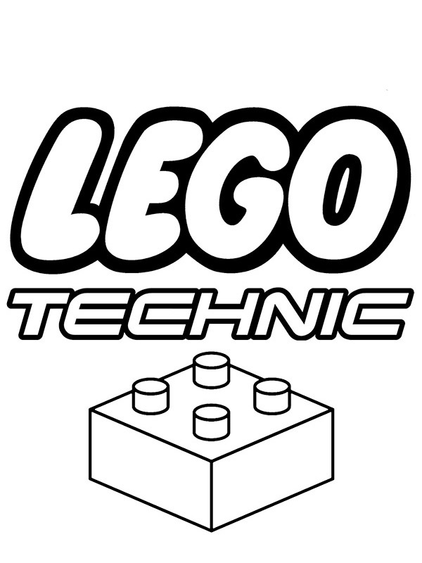 Lego Technic Boyama sayfası