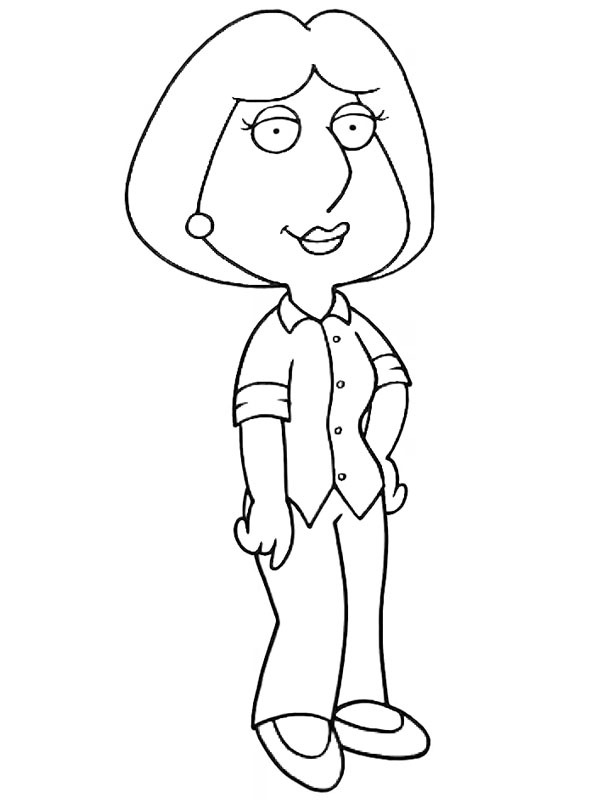 Lois Griffin Boyama sayfası