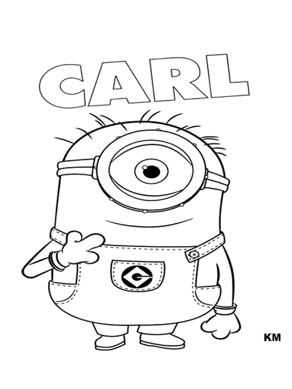 Minion Carl Boyama sayfası