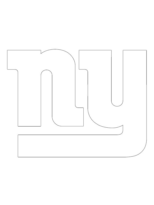 New York Giants Boyama sayfası