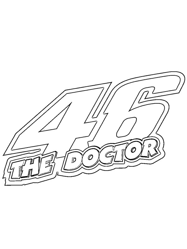 Valentino Rossi 46 the doctor Boyama sayfası