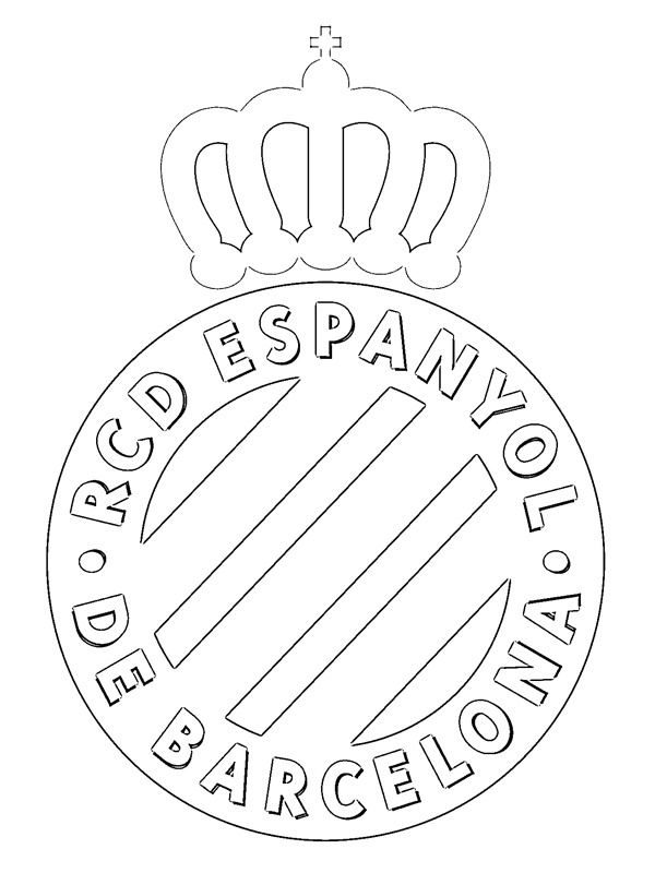 RCD Espanyol Boyama sayfası