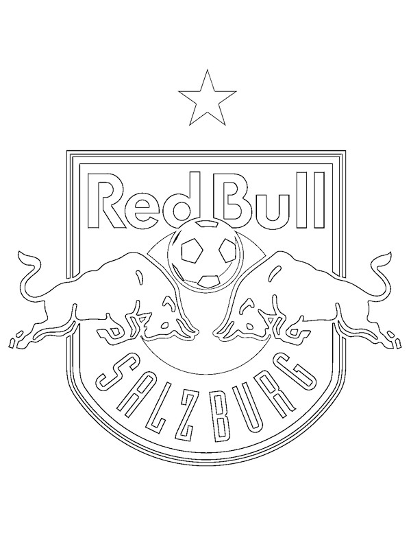 Red Bull Salzburg Boyama sayfası