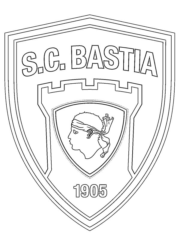 SC Bastia Boyama sayfası