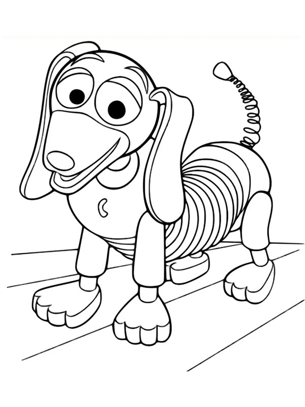 Slinky Dog Boyama sayfası