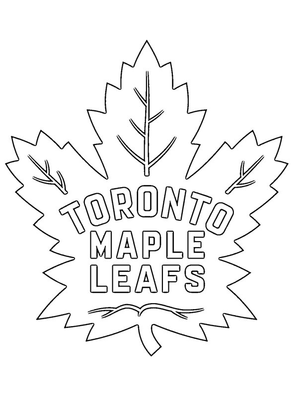 Toronto Maple Leafs Boyama sayfası